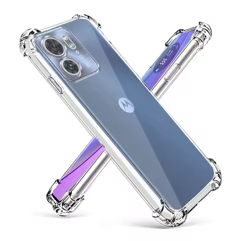 Shockproof Clear TPU Case For Motorola Moto Edge 40 Pro Neo X40 Pro Soft Silicone Transparent Edge40