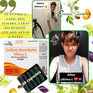ULTIMA C pampataba na vitamins 30capsule ORIGINAL sodium ascorbate, weight gain, pampalakas kumain f