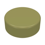 Lego 98138 part Tile Round 1 x 1 Olive green