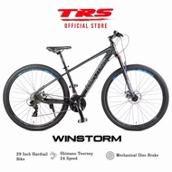 TRS Windstorm Aluminum Mountain Bike - Shimano 3x8 Speed (29")/ALLOY MTB 29inch/Shimano gear/Mountai