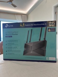 tp-link ax1800 dual band WiFi 6 router