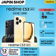 hp realme c53 6/128 ram 6gb rom 128gb garansi resmi realme indonesia - gold bonus