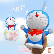Thailand Limited Edition Doraemon Movie Set ( Bottle with Straw + Popcorn Busket) 泰国多啦A梦时光机爆米花桶 £ 限量版