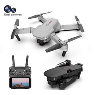 โดรน E88 PRO รุ่นขายดี Drone Pro กล้อง2ตัว DM107s WIFI ถ่ายภาพ บินนิ่ง ถ่ายวีดีโอ กล้อง โดรนไร้สาย