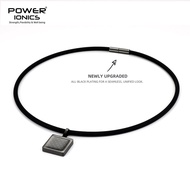 【อุปกรณ์ FDA ลงทะเบียน】ไอออนไนซ์ยูนิเซ็กส์เจอร์เมเนียมทัวร์มาลีนสีดำคาร์บอนไฟเบอร์จี้สี่เหลี่ยม3000 