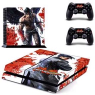 全新 Tekken 鐵拳 7 PS4 Playstation 4保護貼 有趣貼紙 包主機底面+2個手掣) GYTM0940