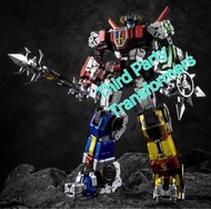 Sold-out 全新品 招財貓 Lucky Cat 18cm Voltron 小宇宙系列 MC-01S ELVIS 貓 限定版 金屬色 四種變形 五合體金剛 百獸王