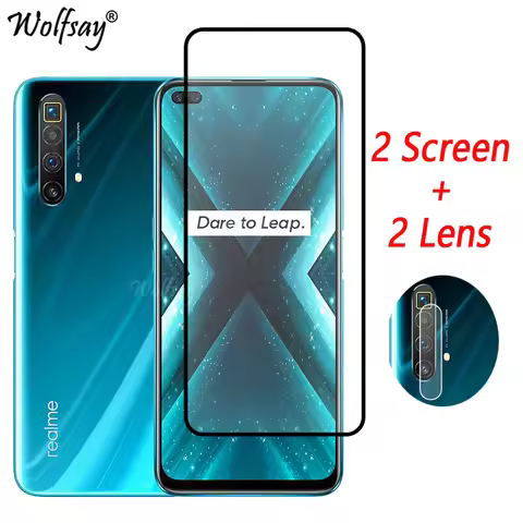 Tempered Glass For Oppo Realme X3 SuperZoom Screen Protector For Oppo Realme X3 Camera Glass For Opp