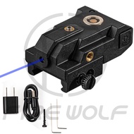 Mini Laser Pointer จุดมุ่งหมายแบบติดตั้งต่ำ ไฟแดงและเขียว ชาร์จได้ ดูดซับแม่เหล็ก จุดมุ่งหมายอินฟราเ