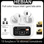 The latest white TWS A9 Pro Bluetooth wireless earphones, compatible with Android and iOS 17 systems