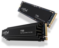 [限時特價] Crucial - T700 1TB / 2TB / 4TB PCIe Gen5 NVMe M.2 SSD with heatsink 固態硬碟