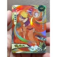 Uzumaki Naruto - 2026 KaYou Naruto CCG TCG Trading Card NRB09-SSR-017 L3 Holo + Lenggan KAD