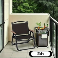 เก้าอี้สนามพับได้ ขาตั้งอลูมิเนียม รับน้ำหนัก 300 กก ผ้าใบ Oxford ใช้งานได้หลากหลาย เหมาะสำหรับปิกนิ