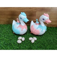 SWAN WILL LAY EGGS MainanBebek Angsa Bertelur Bump and..