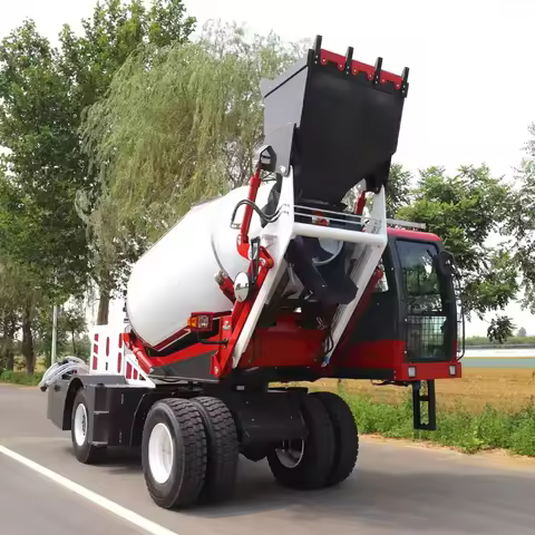 Mixers Concrete Cement Pump Truck Self Loading Concrete Cement Mixer Truck Concrete Mixer Truck with