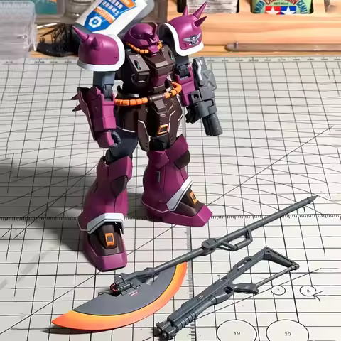 HG 1/144 Efreet Axe King MS-08TX Doug Schneid's Efreet Mech Assembly Model Kit Action Figures Decora