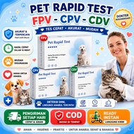 PARVO DISTEMPER Test Kit - CANINE PARVO VIRUS DISTEMPER PANLEOPENIA CDV CPV FPV VIRUS TEST FOR DOGS 