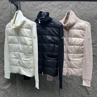 Z0PB Moncler-style 2025 Down Jacket - New Ladies' Patchwork Design with Stand-up Collar