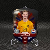 De jong- Chrone Pro Elite shield(Topps Euro 2024)