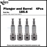 4Pcs Plunger and Barrel Assembly 185-6 185.6 131101-1720 9443610097 for Hino FD DS50 DS70 / Mitsubis