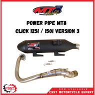 MT8 POWER PIPE FOR CLICK 125/CLICK 150 VERSION 3 (ORIGINAL)