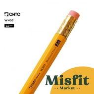 OHTO WN03 Sharp Wooden Mechanical Pencil Lead Holder 2.0 mm APS-680E Mechanical Pencil