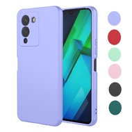 Infinix Note 8 8i Note8i Smart HD 2021 Case Solid Color Phone Cover Soft TPU Shockproof Liquid Silicone Full Protective Ultra-Thin Phone Shell