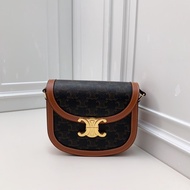 98新以上 CELINE 老花凱旋門馬鞍包