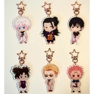 Jujutsu Kaisen Keychain Charms – Gojo, Geto, Toji, Nanami, Choso, Sukuna