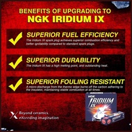 NGK IRIDIUM SPARK PLUG DR8EIX EURO MOTORS DAANG HARI 125/150/175, EURO 150, FLASH R150