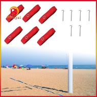 [Blesiya] 6-piece Beach Volleyball Lines, Line Markings, Accessories, Boundary Field,