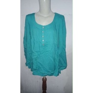 HIJAU Blouse sophie arina green L