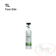 Bình co2 nhôm Ista 0.5L, 1L, 2L, 3L Aluminum Cylinder van tổng kim loại Đài Loan thủy sinh 1, 2, 3 l