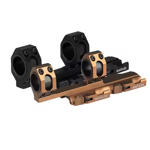 PPT 2 Color 30mm/25.4mm Rifle Scopes Ring QD Mount Scope Rail Mount fits 20mm rail GZ240133