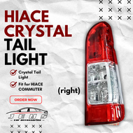 HIACE CRYSTAL TAIL LIGHT 2005-2019 (Flat Nose) (RIGHT ONLY)
