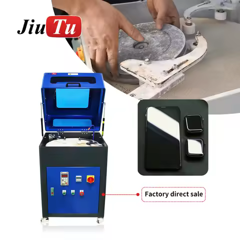 4 Head Grinding and Polishing Machine For iPhone Samsung Refurbished Phone Screen Scratch Repair Jiu