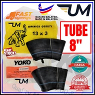 TUBE 3.50-8 4.00-8 400 350-8 13X3 3.00 300-8 3.00X8 300X8 TIUB TYRE TAYAR TIRE YOKO GAJAH ELEPHANT M