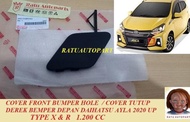 TUTUP DEREK TOWING COVER HOLE BEMPER DEPAN DAIHATSU NEW AYLA FACELIFT