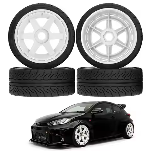 1/7 WRC Rally Tires & Wheel Rims 17mm Hex for 1/8 RC Car Arrma HSP HPI Traxxas MXJ KKPIT Losi Kyosho