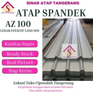 Atap Spandek 0.40 mm Lebar Efektif 1 Meter