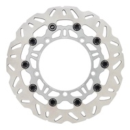 จานดิสเบรคหน้า จานโต300mm ลายหยัก Y1 4.5mm CNC GTRS XMAX300 พร้อมขาจับ