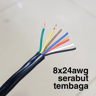 Cable content 8, Cable AWG 24 (8 Lines) price per meter