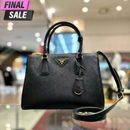 Prada 1BA863 Saffiano 小款 Galleria 殺手包 黑色《當季專櫃正售★全新商品 》