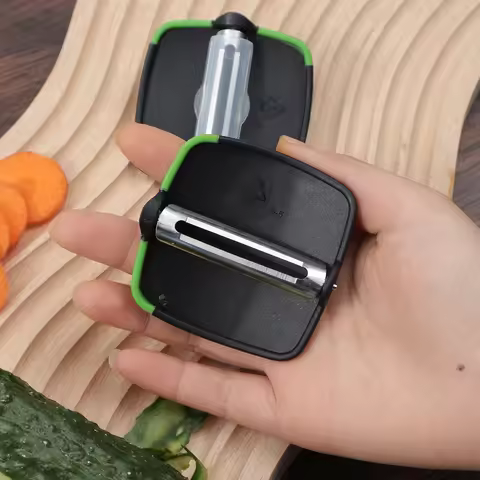1pc-Effortlessly Peel Fruits And Vegetables With Our Stainless Steel Handheld Peeler - Perfect Kitch