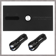 (VCBZ) USB 3.0 Switch 2 in 4 Out KVM Docking Station Printer Sharing Device Monitor Adapter KVM Conv