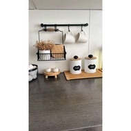 Fintorp Kitchen Rail ONLY Black Ikea