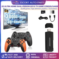 Video Game 4K Game Stick With 35K+ Games 2.4G Dual Controller Game Console Classic Game