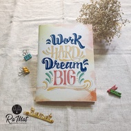 Typo Dream Big Size Model Notebook A6, A5