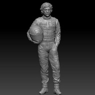 :>:>:>:>] Figure scale 1/64 ayrton senna