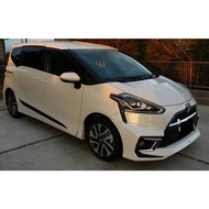 BIG SALE Toyota Sienta Modellista ( Body Kit , Bodykit , Skirt , Skirting , Lip , Spoiler ) With Oem